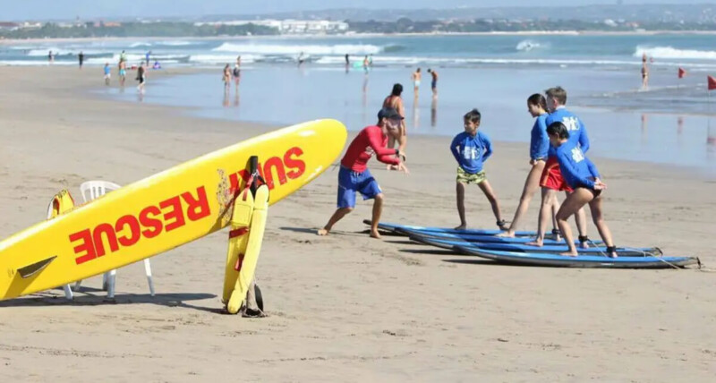 surf school in bali