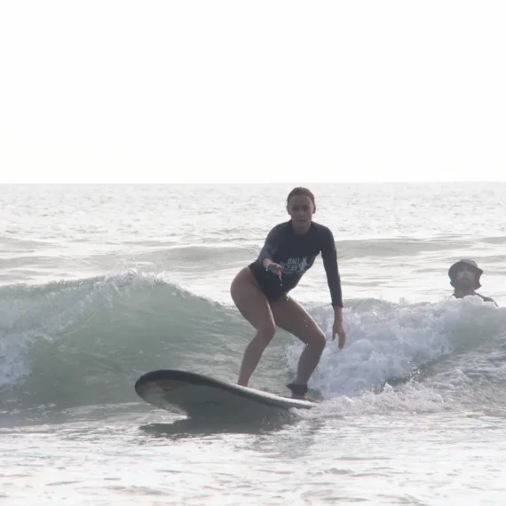 beginner surf lesson in Legian Bali 2026