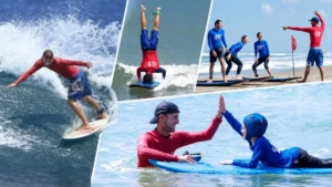 Moniteurs de surf certifiés et passionnés à Bali